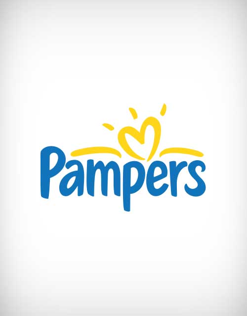Pampers Logo - pampers vector logo - designway4u