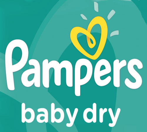 Pampers Logo - Pampers Baby Dry