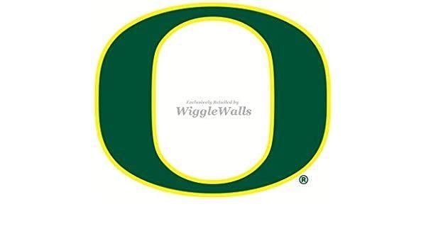 UO Logo - Inch UO University of Oregon Ducks Yellow Green O Logo