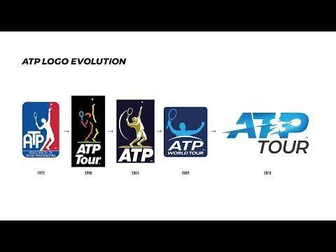 ATP Logo - ATP Brand Evolution: 1972 To 2019 - YouTube
