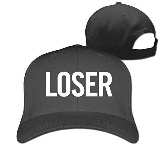 Loser Logo - Rbfqfm Black Loser Logo Adjustable Cap at Amazon Men's Clothing store