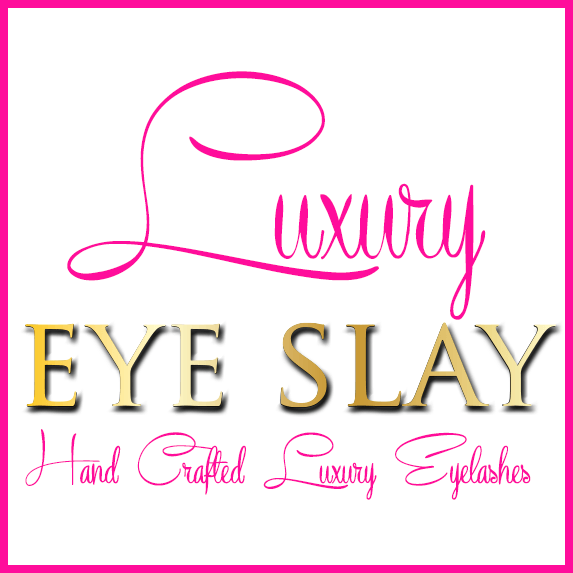 Slay Logo - Luxury Eye Slay Logo White