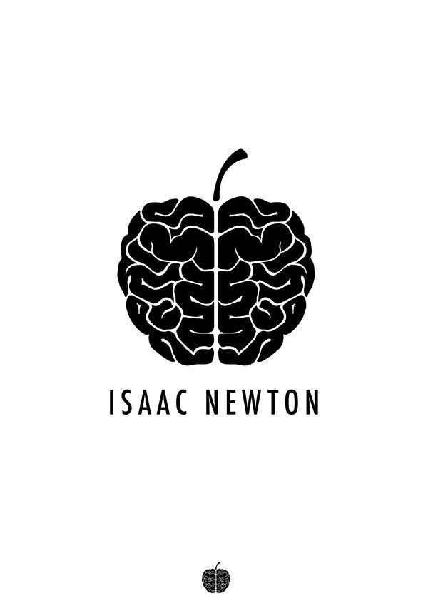 Newton Logo - Isaac Newton Logo on Behance