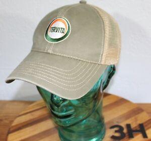 Tervita Logo - Details about TERVITA HAT GREEN/BROWN STRAPBACK ADJUSTABLE VERY GOOD  CONDITION 3H