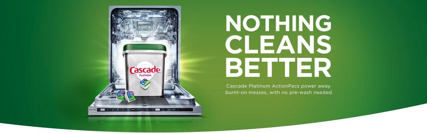 Cascade Logo - Cascade Automatic Dishwasher Detergent | Cascade Detergent