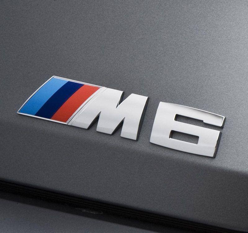 M6 Logo - Rear ///M6 Emblem - E63/E64 M6