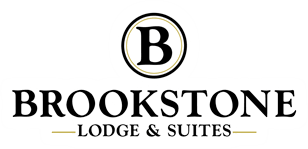 Brookstone Logo - Brookstone Lodge and Suites - Algona and Emmetsburg Iowa