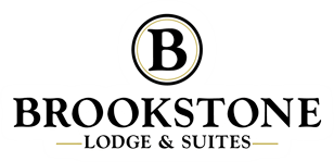 Brookstone Logo - Brookstone Lodge and Suites and Emmetsburg Iowa