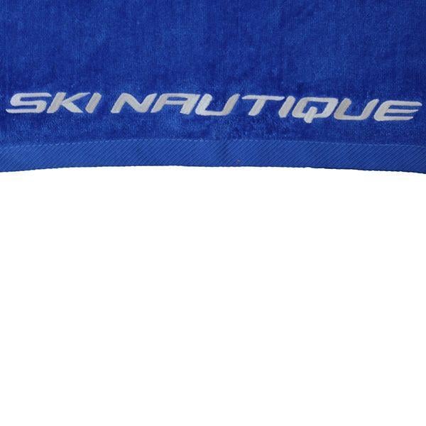 Nautique Logo - Ski Beach Towel - Royal