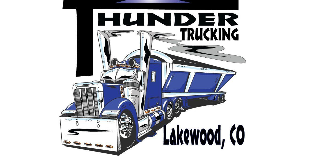 Trucking Logo - Thunder Trucking Logo- Caricature of the Week – Bruce Outridge ...
