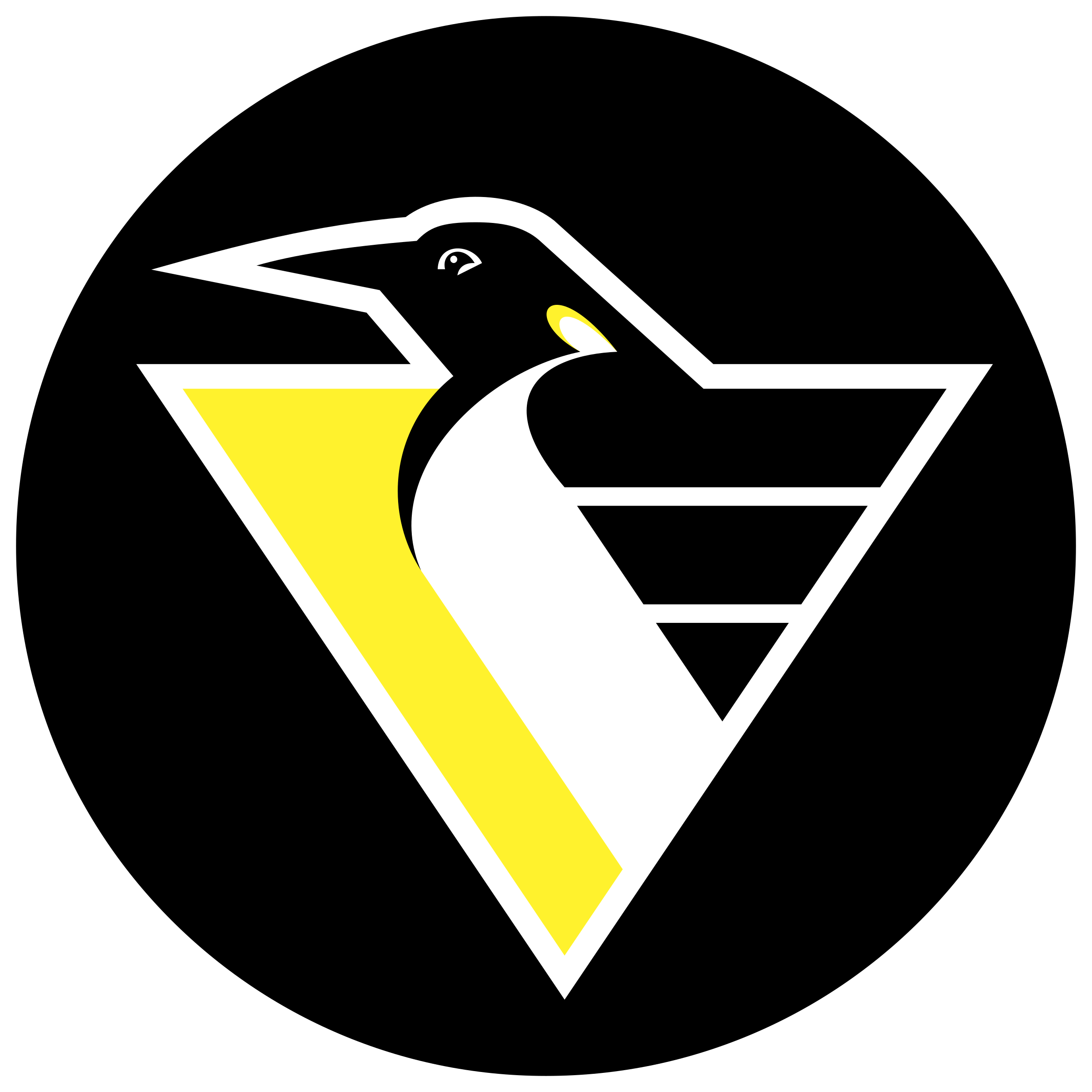 Pengiuns Logo - Pittsburgh Penguins Logo PNG Transparent & SVG Vector - Freebie Supply