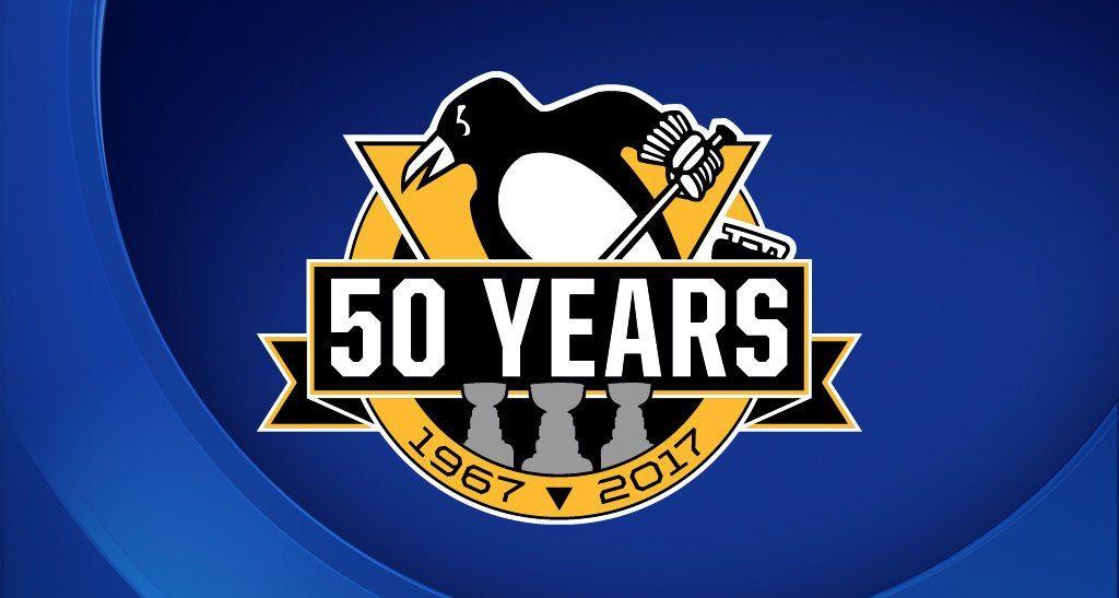 Pengiuns Logo - Penguins Unveil Logo For 50th Anniversary Season – CBS Pittsburgh