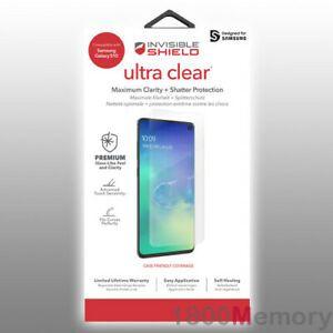 invisibleSHIELD Logo - Details about ZAGG InvisibleShield Ultra Clear Screen Protector for Samsung Galaxy S10 6.1