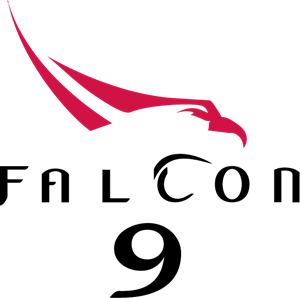 Falcon 9 Logo - Spacex Falcon 9 Logo Vector (.EPS) Free Download