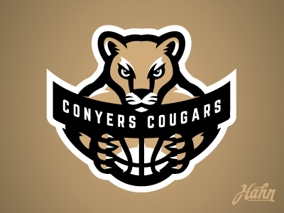 Cougars Logo - Conyers Cougars Logo by Greg Hahn on Dribbble