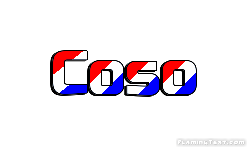 Coso Logo - United States of America Logo | Free Logo Design Tool from Flaming Text