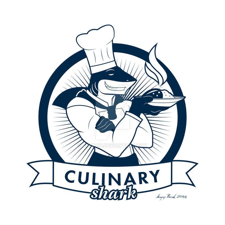 Culinary Logo - Logo Design Culinary Shark by Anupap on DeviantArt