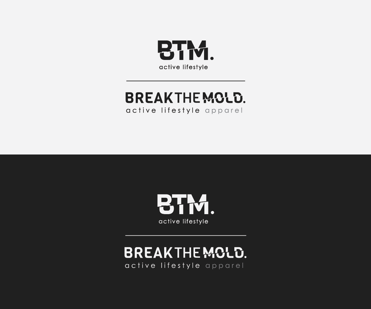Break Logo - Serious, Professional, Clothing Logo Design for Break The Mold or