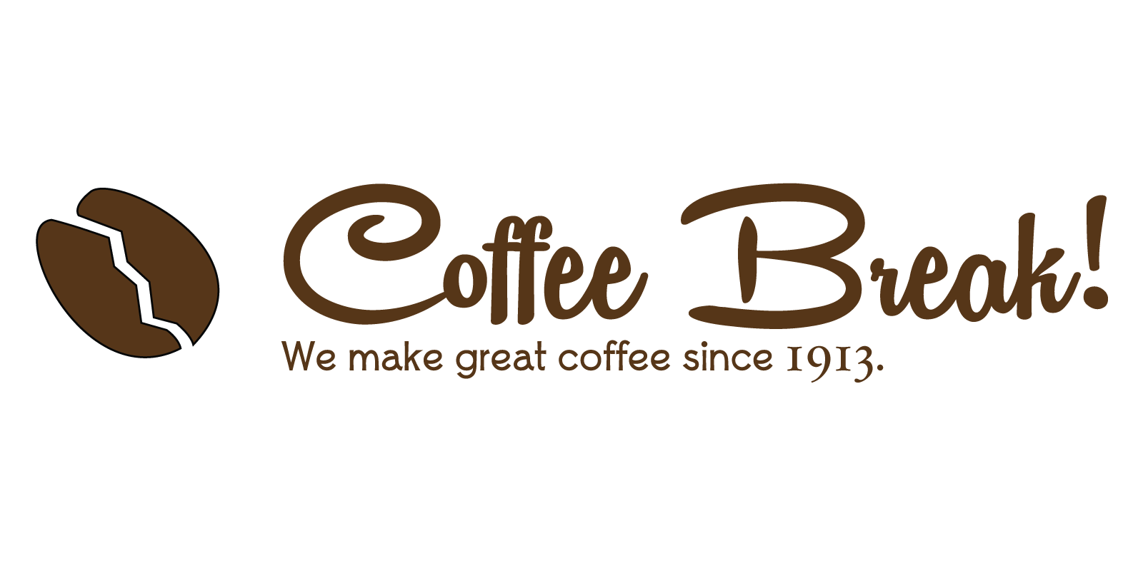 Break Logo - Coffee Break Logo
