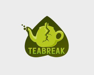 Break Logo - Tea Break Designed