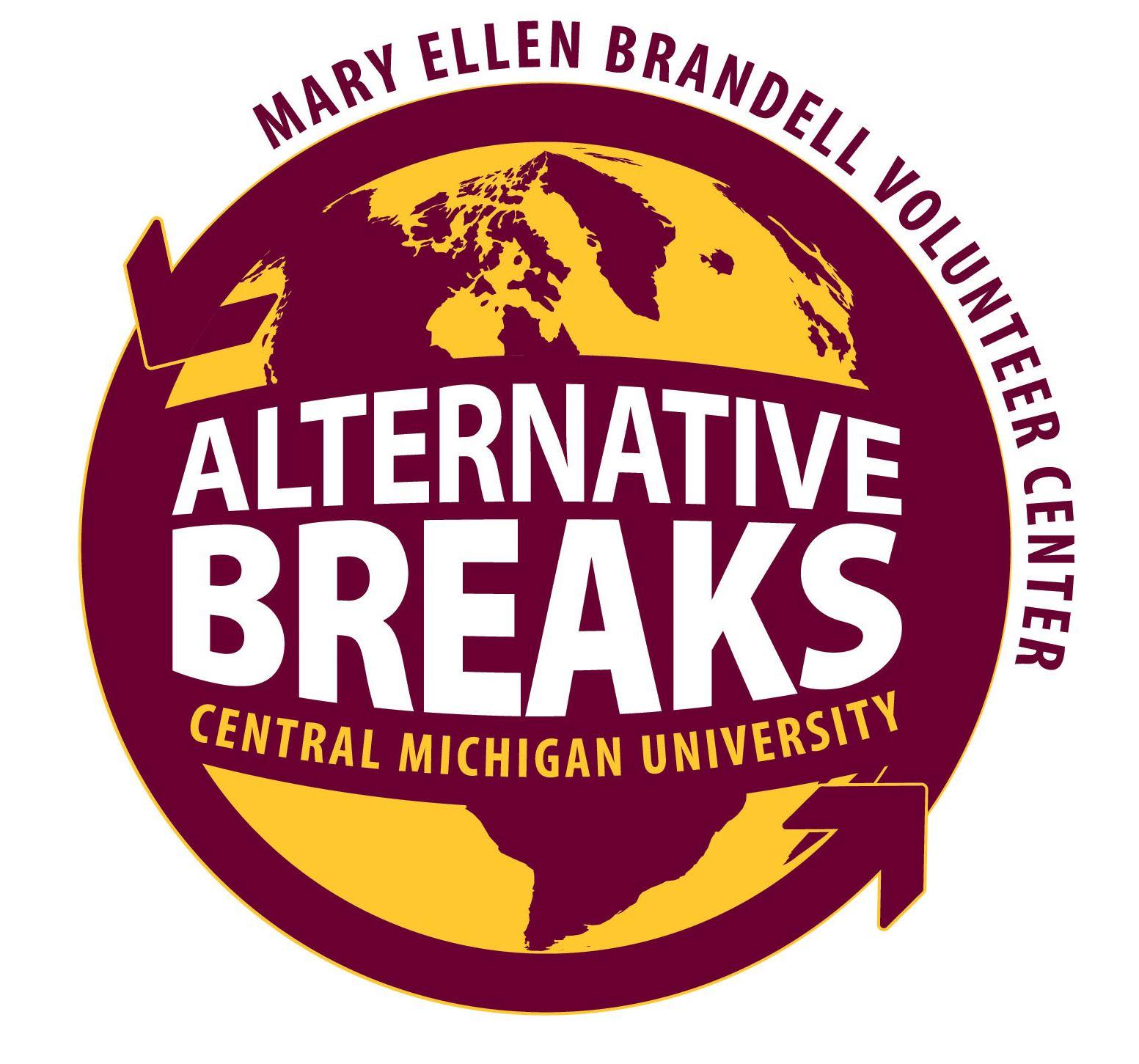 Break Logo - Alternative Breaks. Central Michigan University