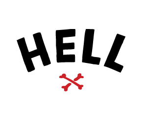Hell's Logo - Hell Pizza