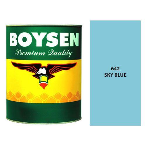 Qde Logo - Boysen Quick Dry Enamel Sky Blue 1 Liter