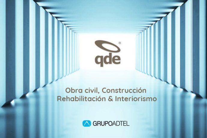 Qde Logo - La empresa QDE, especialistas en obra civil y construcción, se suma ...