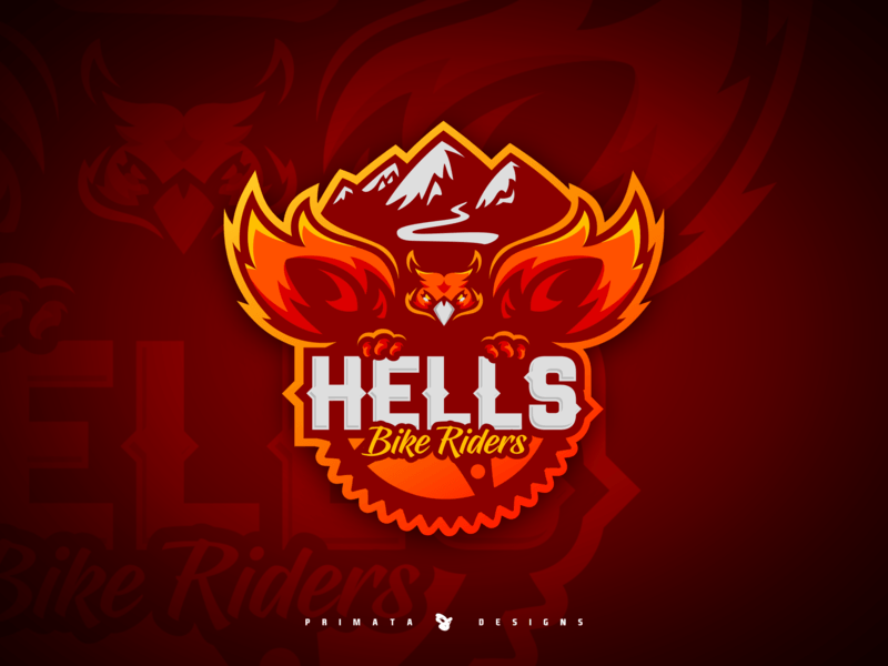 Hell's Logo - Hells Bike Riders by Tiago Fank on Dribbble