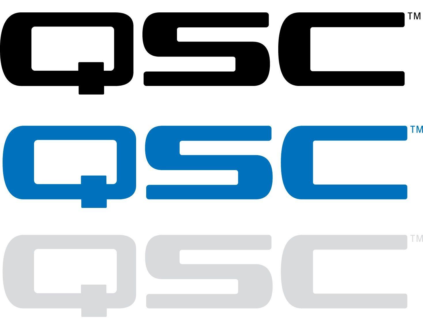 QSC Logo - QSC Logo • ACT Audio Visual