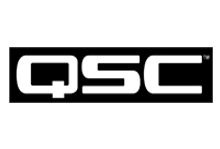QSC Logo - Audio Processor – Goldenduck Cinema