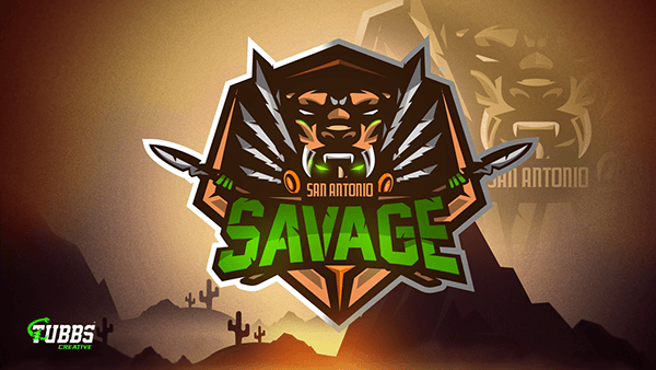 Savages Logo - San Antonio Savages' Logo on Behance | Logotype | Savage logo ...
