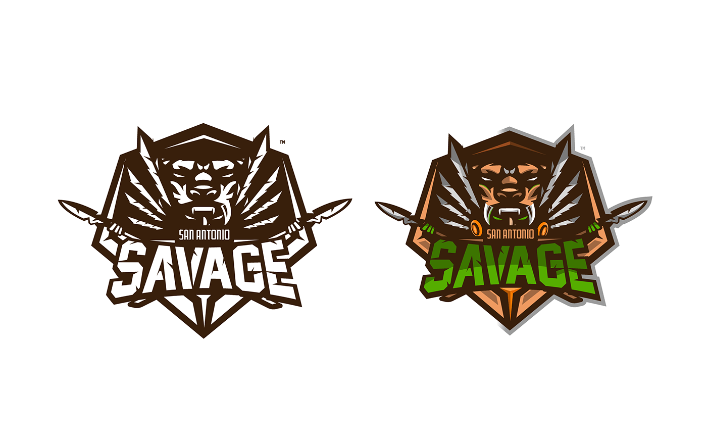 Savages Logo - San Antonio Savages' Logo