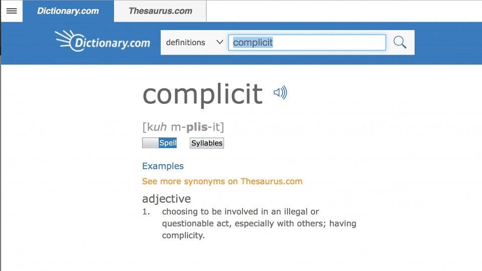 Dictionary.com Logo - Complicit' is the 2017 word of the year, according to Dictionary.com