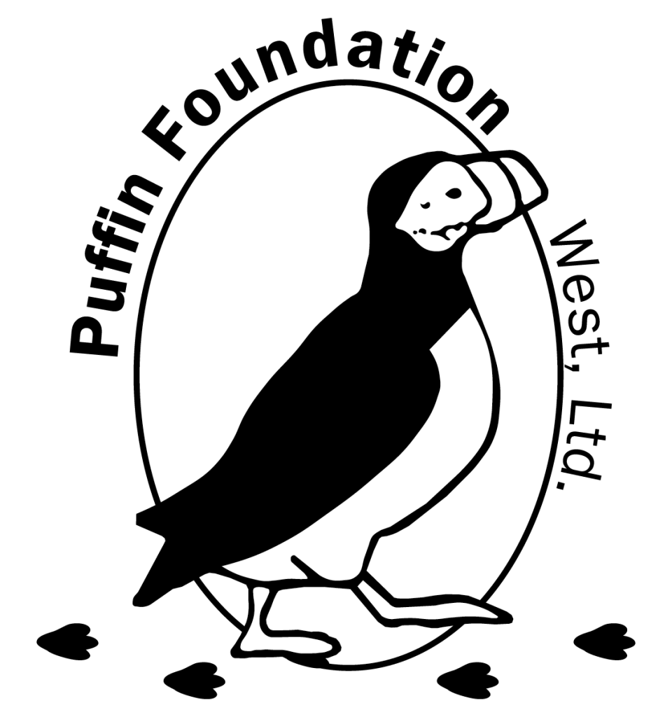 Puffin Logo - Downloadable Logos and QR Code. Puffin Foundation West, Ltd