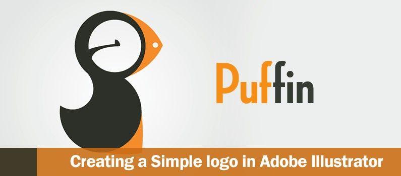 Puffin Logo - How to Create a Cool and Simple Puffin logo using Adobe Illustrator