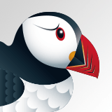 Puffin Logo - Puffin Browser - The magic is in the cloud.