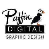 Puffin Logo - Puffin Digital Graphic Design branding, logos,brochures Dartmouth Devon