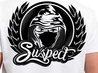 Suspect Logo - SUSPECT T Shirt Sample by Patrick Zelnick on Dribbble