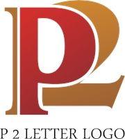 P2 Logo - P2 Letter Logo Vector (.AI) Free Download