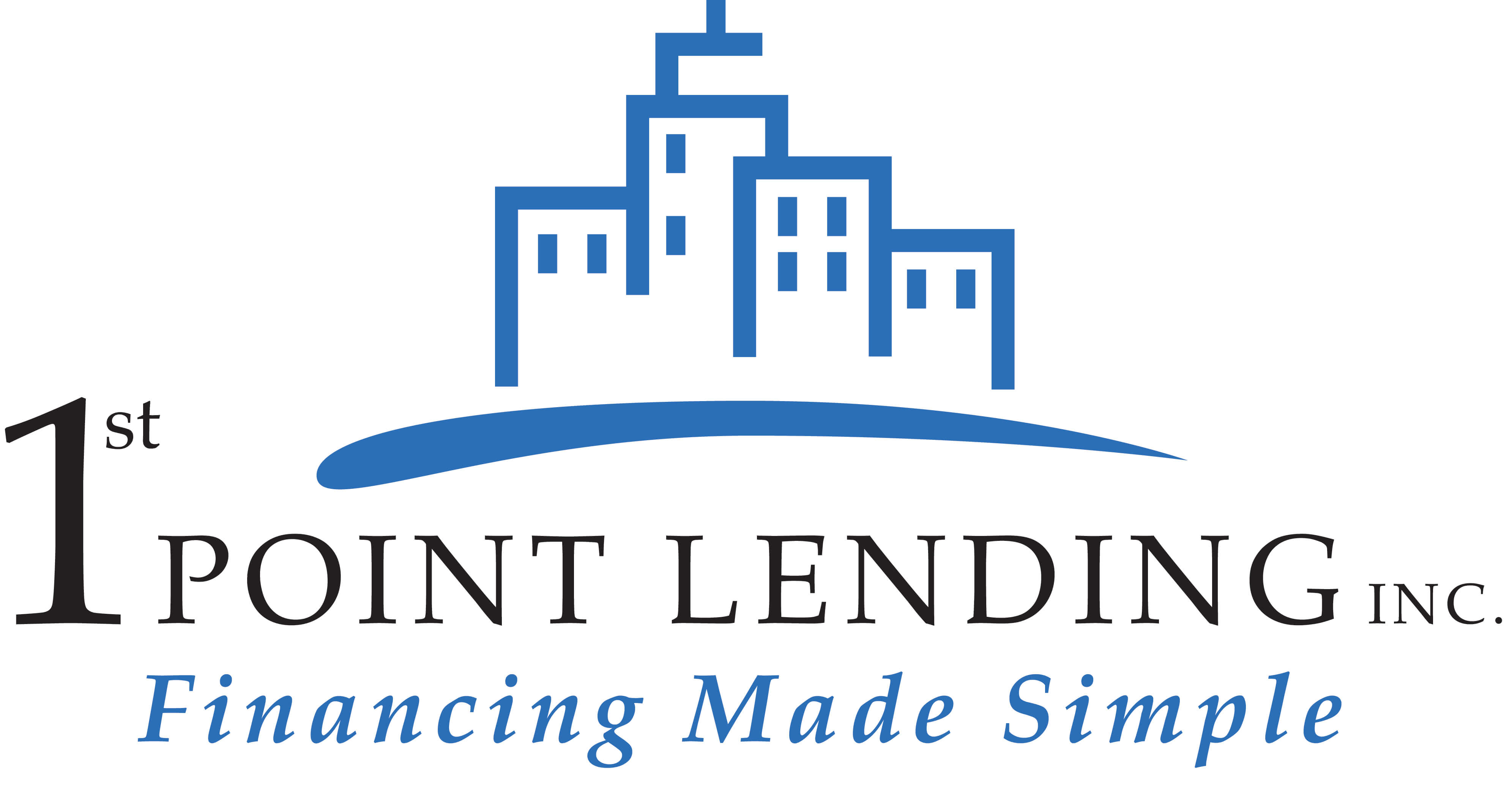 Lending Logo - Real Estate Brokers and Home Loans in Los Angeles: 1st
