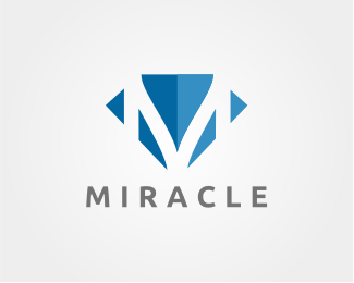 Miracle Logo - Miracle - M Letter Logo Designed by danoen | BrandCrowd