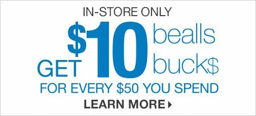 Bealls Logo - Bealls Florida Coupons - In-Store and Online Deals