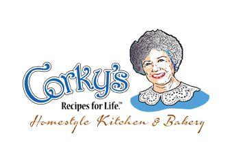 Corky's Logo - Black Lab Productions - Corky's Kitchen & Bakery - Advertising