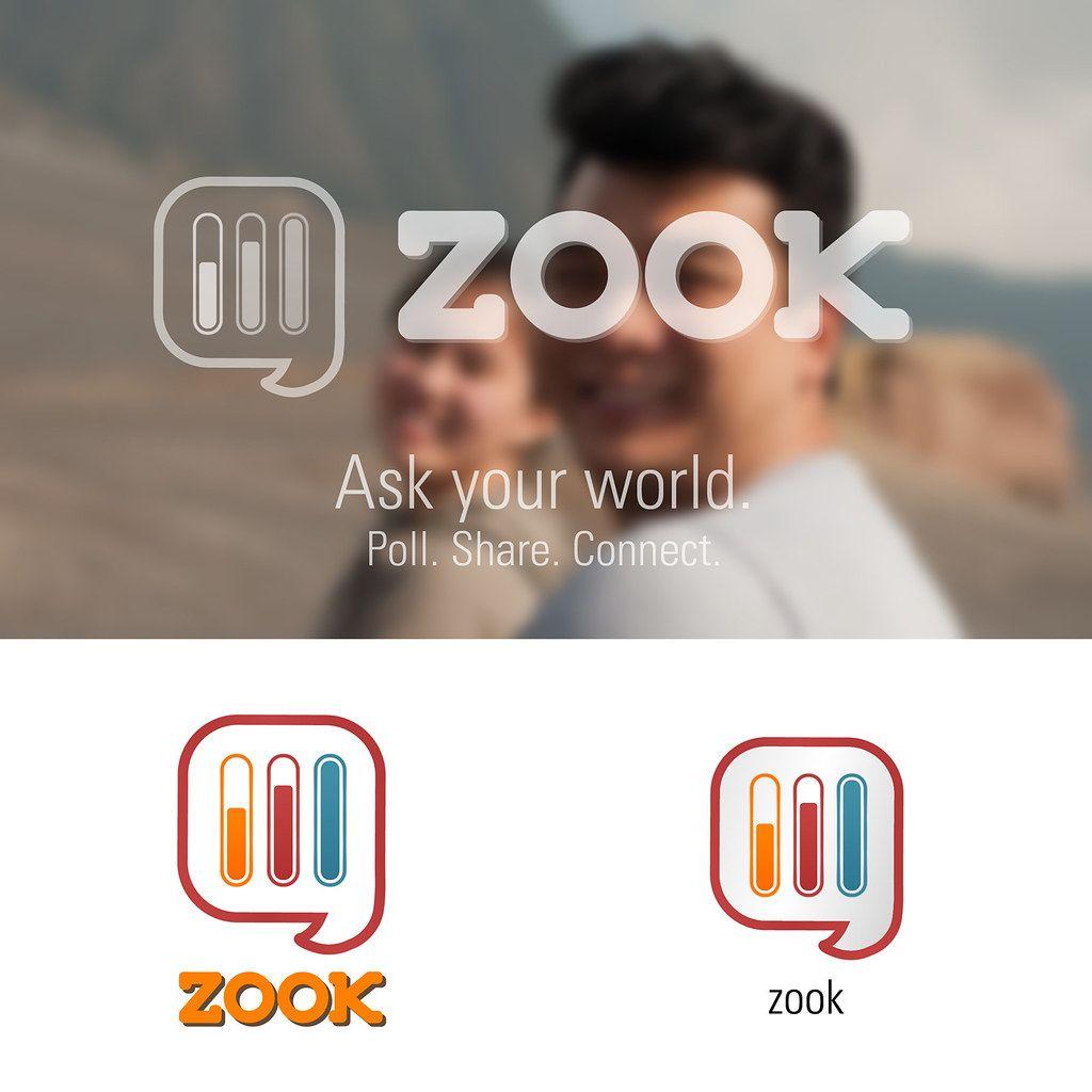 Zook Logo - Logo concept for social app Zook