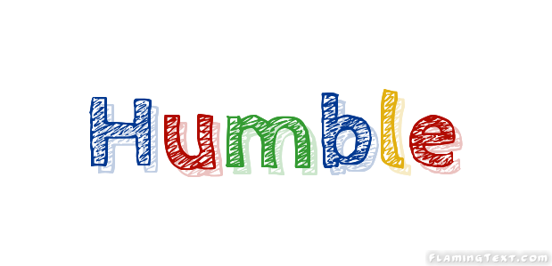 Humble Logo - United States of America Logo. Free Logo Design Tool from Flaming Text