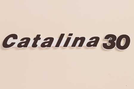 Catalina Logo - Molded Plastic Logo, C 30