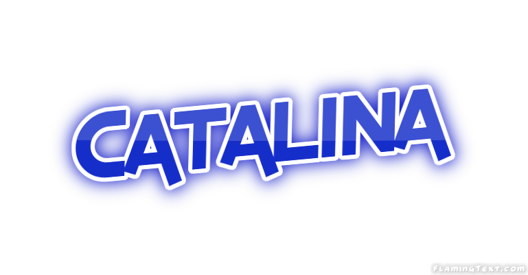 Catalina Logo - United States of America Logo | Free Logo Design Tool from Flaming Text