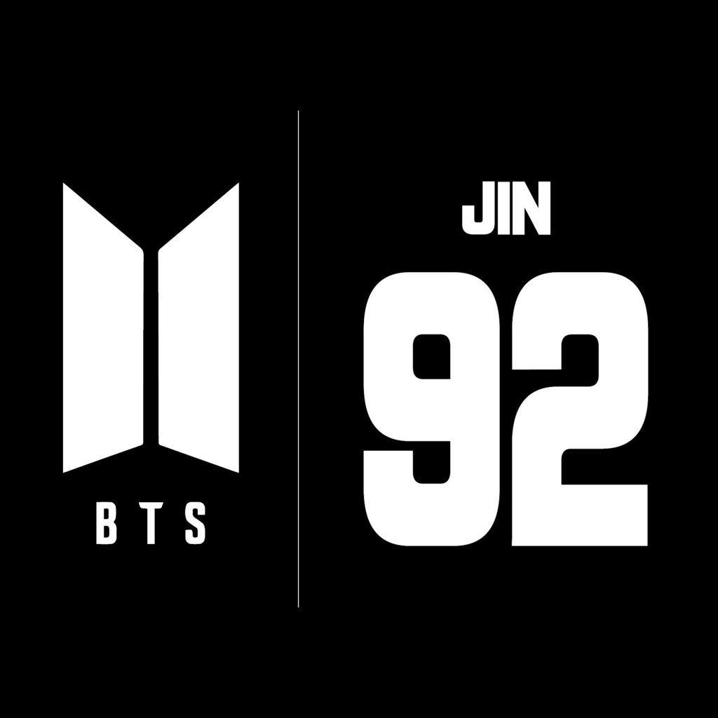 Jin Logo - BTS T-Shirt | Bangtan Boys | Jin 92