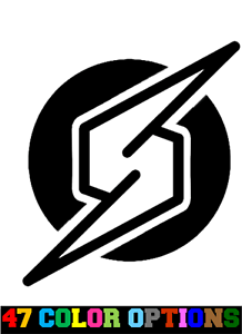 Metroid Logo - Details about Vinyl Decal Truck Car Sticker Laptop Games Metroid Samus Logo